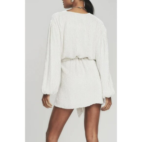 Retrofete Gabrielle Robe Sequin Dress Medium NEW - Picture 3 of 9